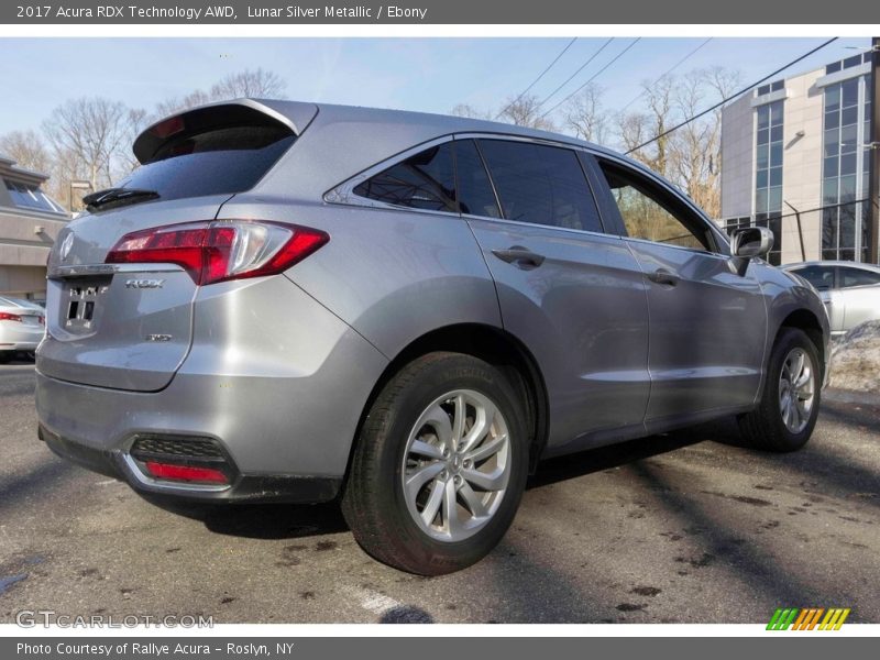 Lunar Silver Metallic / Ebony 2017 Acura RDX Technology AWD