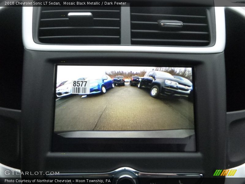 Mosaic Black Metallic / Dark Pewter 2018 Chevrolet Sonic LT Sedan