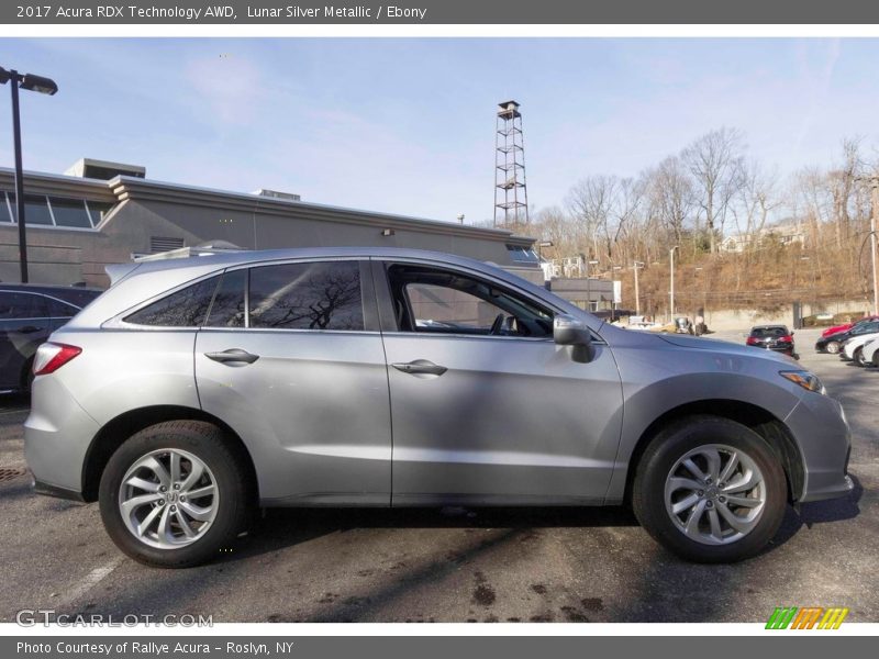 Lunar Silver Metallic / Ebony 2017 Acura RDX Technology AWD