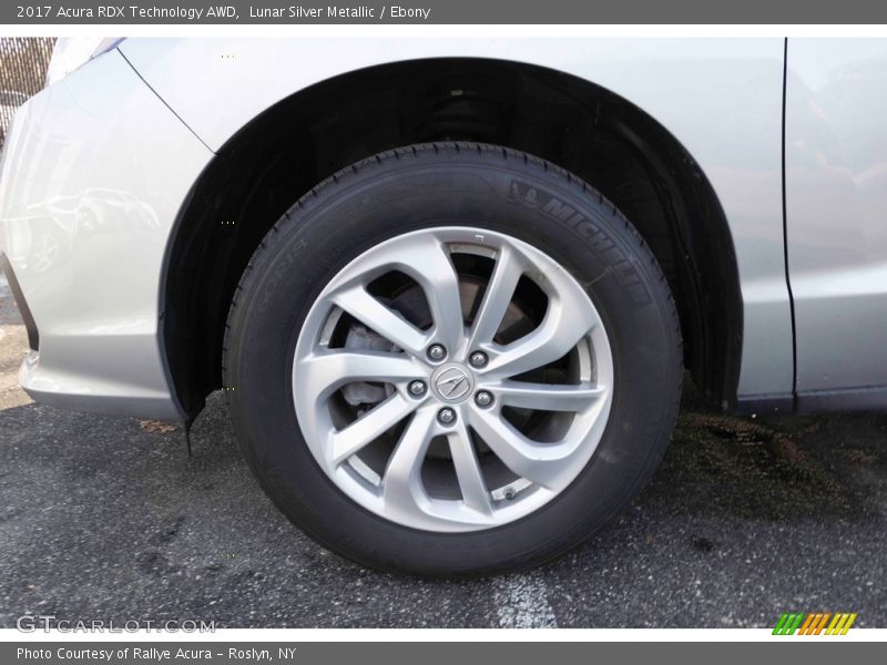 Lunar Silver Metallic / Ebony 2017 Acura RDX Technology AWD