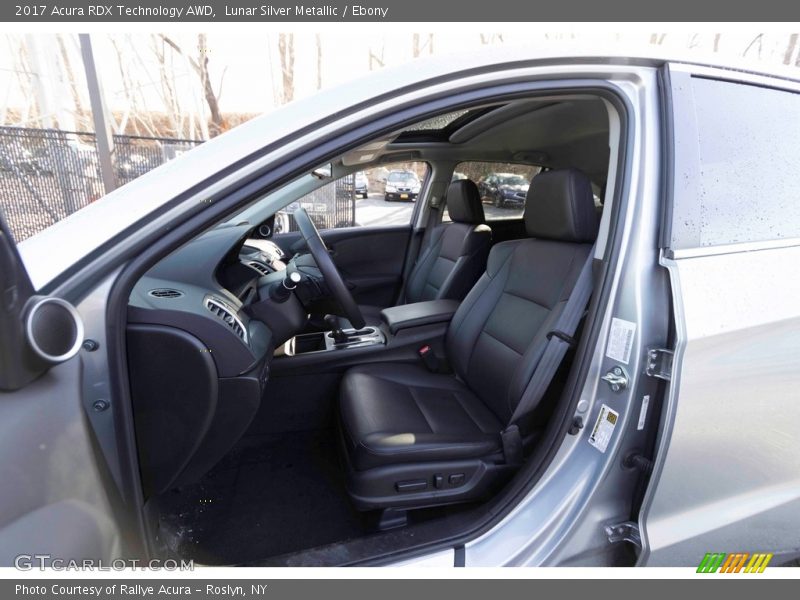 Lunar Silver Metallic / Ebony 2017 Acura RDX Technology AWD