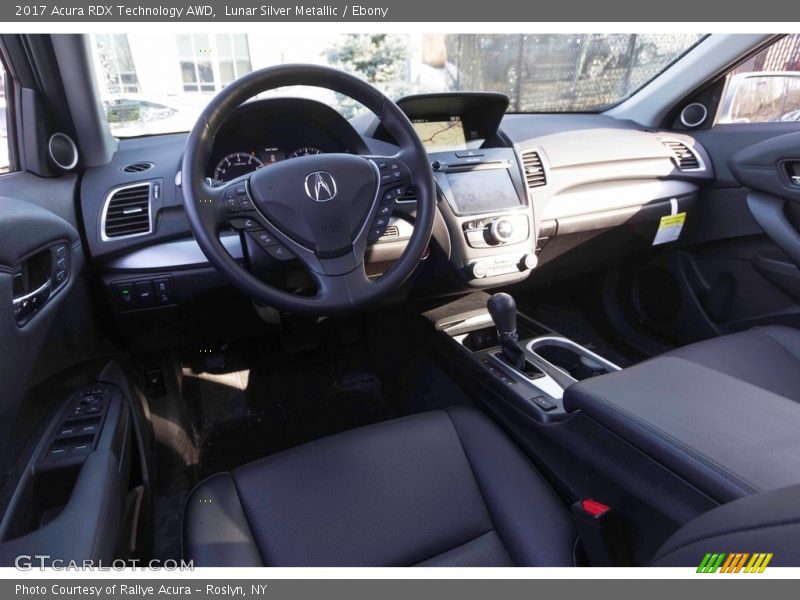 Lunar Silver Metallic / Ebony 2017 Acura RDX Technology AWD