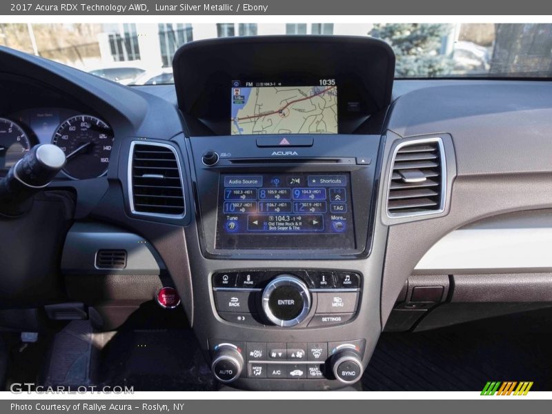 Lunar Silver Metallic / Ebony 2017 Acura RDX Technology AWD