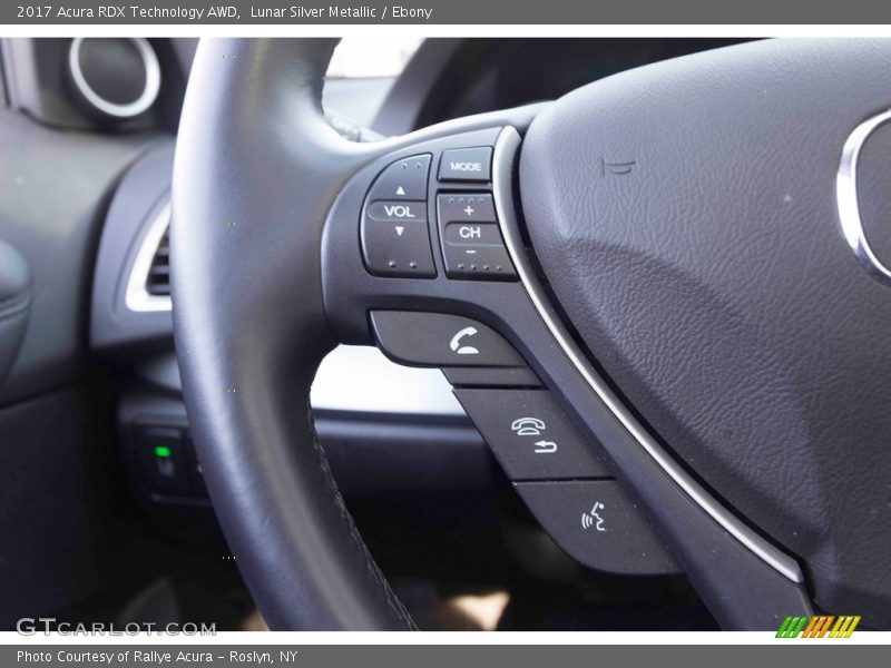 Lunar Silver Metallic / Ebony 2017 Acura RDX Technology AWD