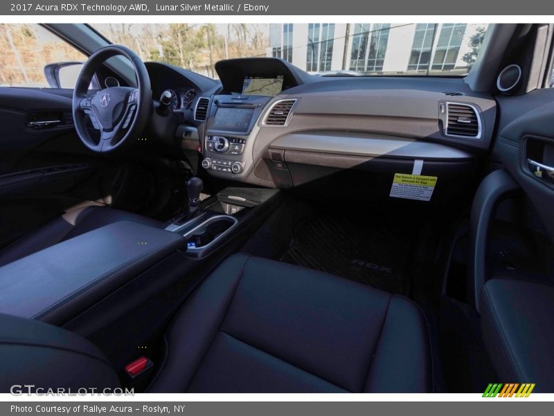 Lunar Silver Metallic / Ebony 2017 Acura RDX Technology AWD