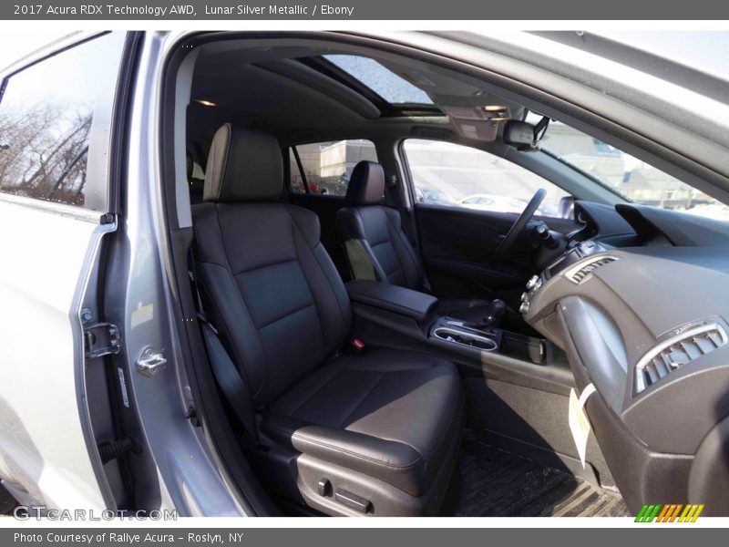Lunar Silver Metallic / Ebony 2017 Acura RDX Technology AWD