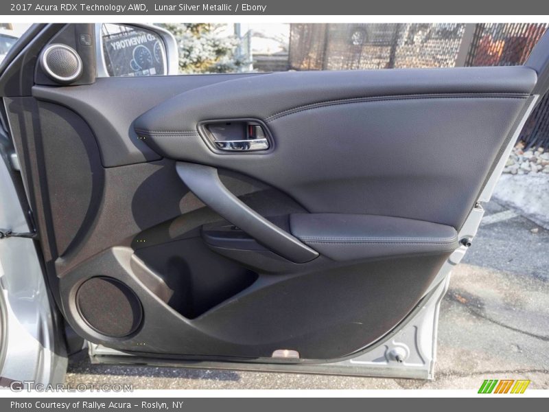 Lunar Silver Metallic / Ebony 2017 Acura RDX Technology AWD