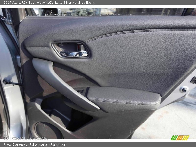 Lunar Silver Metallic / Ebony 2017 Acura RDX Technology AWD