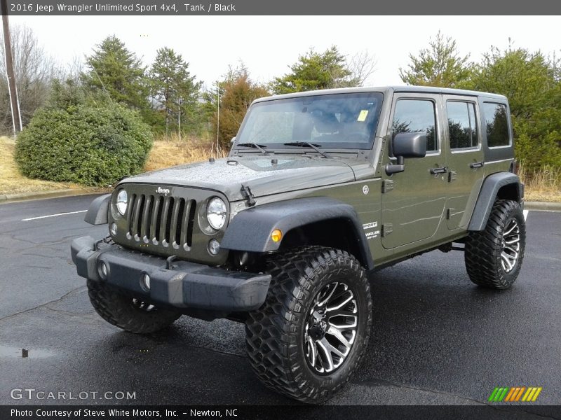 Tank / Black 2016 Jeep Wrangler Unlimited Sport 4x4