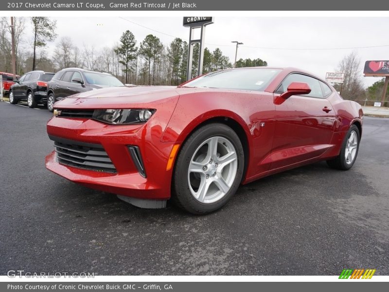 Garnet Red Tintcoat / Jet Black 2017 Chevrolet Camaro LT Coupe