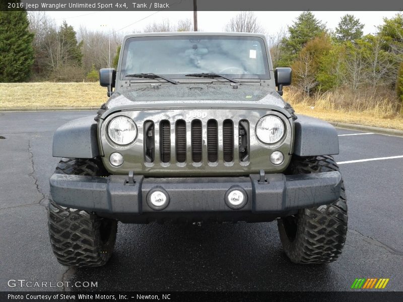 Tank / Black 2016 Jeep Wrangler Unlimited Sport 4x4