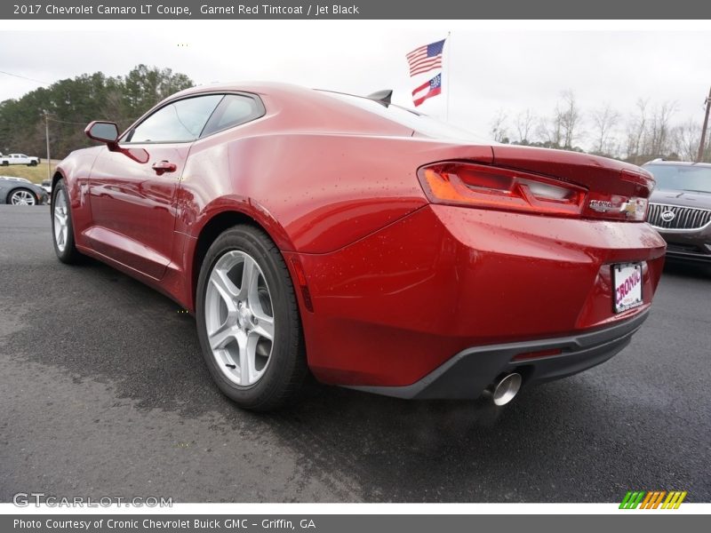 Garnet Red Tintcoat / Jet Black 2017 Chevrolet Camaro LT Coupe