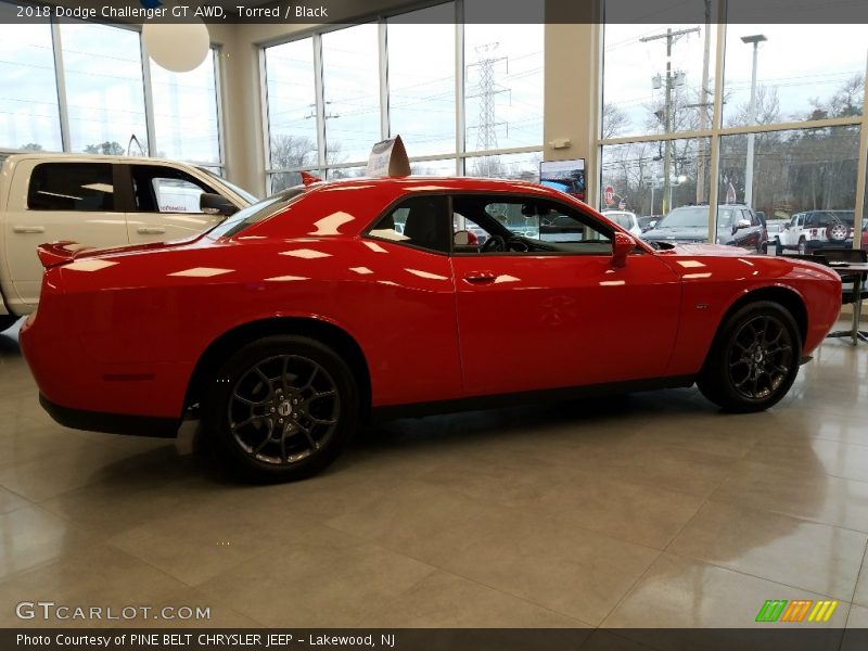 Torred / Black 2018 Dodge Challenger GT AWD