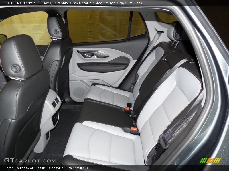 Graphite Gray Metallic / Medium Ash Gray/­Jet Black 2018 GMC Terrain SLT AWD