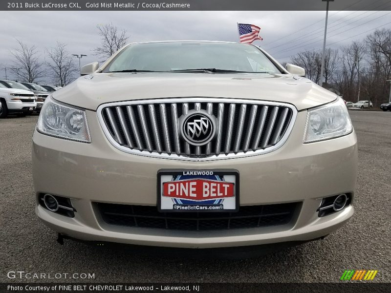 Gold Mist Metallic / Cocoa/Cashmere 2011 Buick LaCrosse CXL