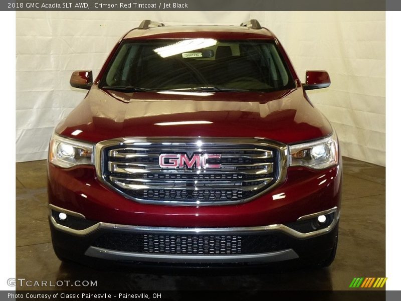 Crimson Red Tintcoat / Jet Black 2018 GMC Acadia SLT AWD