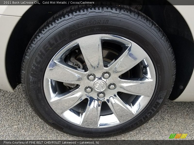 Gold Mist Metallic / Cocoa/Cashmere 2011 Buick LaCrosse CXL