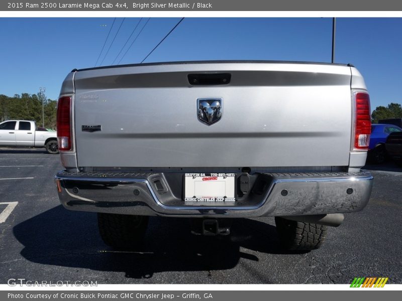 Bright Silver Metallic / Black 2015 Ram 2500 Laramie Mega Cab 4x4
