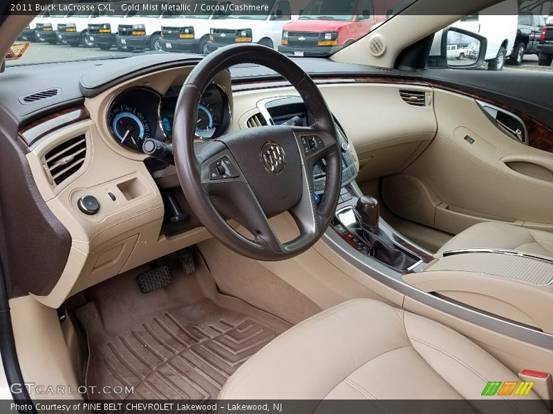 Gold Mist Metallic / Cocoa/Cashmere 2011 Buick LaCrosse CXL
