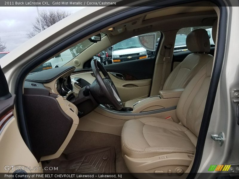 Gold Mist Metallic / Cocoa/Cashmere 2011 Buick LaCrosse CXL