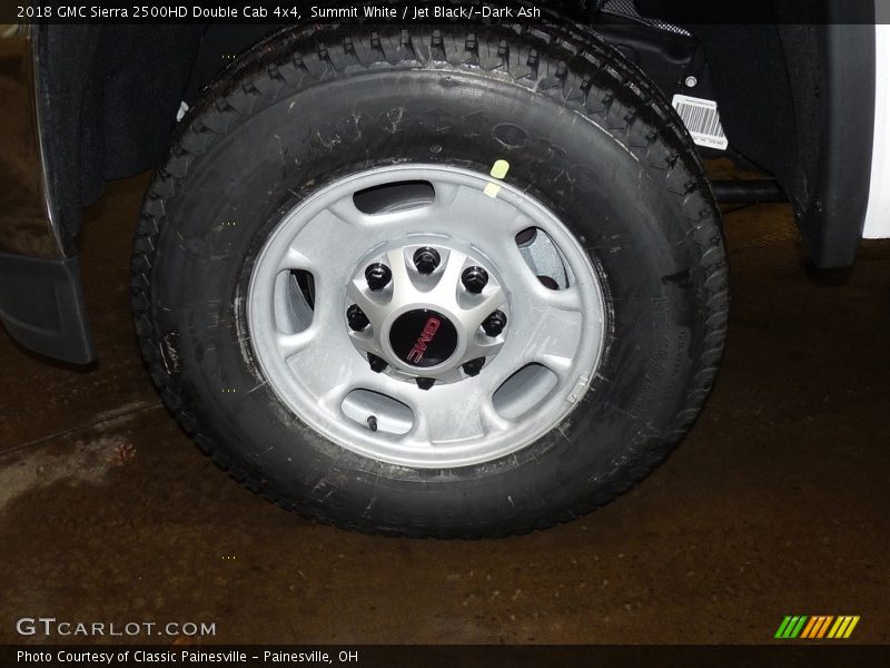 Summit White / Jet Black/­Dark Ash 2018 GMC Sierra 2500HD Double Cab 4x4