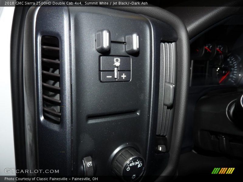 Summit White / Jet Black/­Dark Ash 2018 GMC Sierra 2500HD Double Cab 4x4