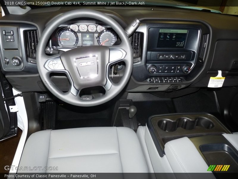 Summit White / Jet Black/­Dark Ash 2018 GMC Sierra 2500HD Double Cab 4x4