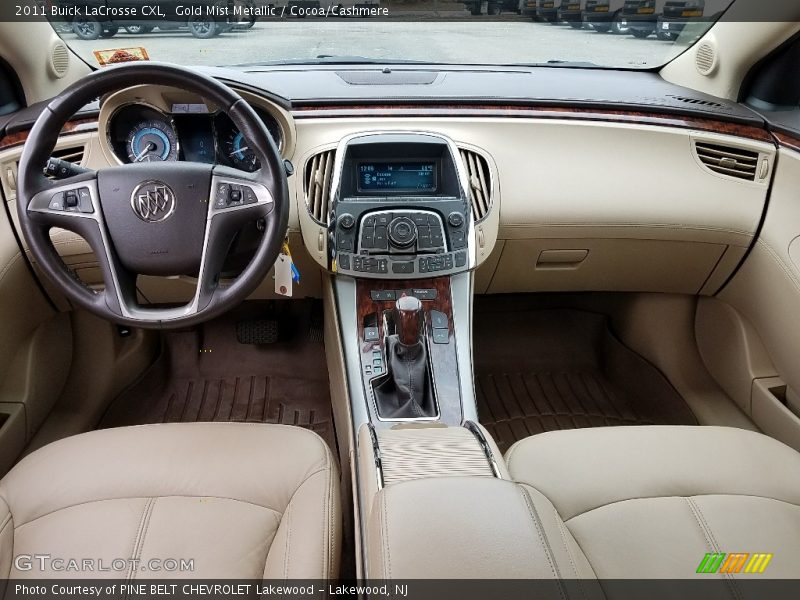 Gold Mist Metallic / Cocoa/Cashmere 2011 Buick LaCrosse CXL