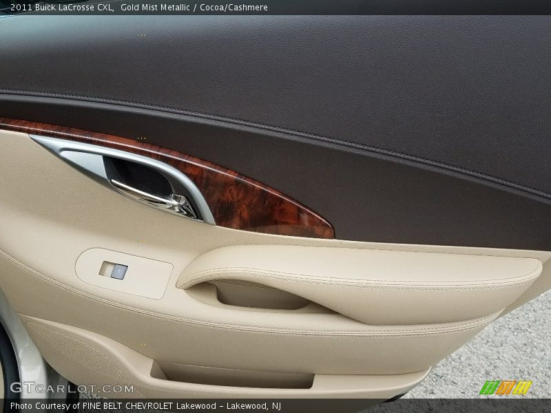 Gold Mist Metallic / Cocoa/Cashmere 2011 Buick LaCrosse CXL