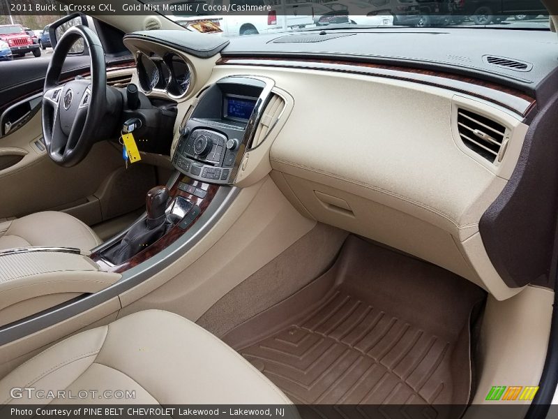 Gold Mist Metallic / Cocoa/Cashmere 2011 Buick LaCrosse CXL