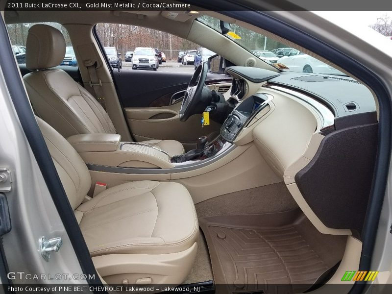 Gold Mist Metallic / Cocoa/Cashmere 2011 Buick LaCrosse CXL