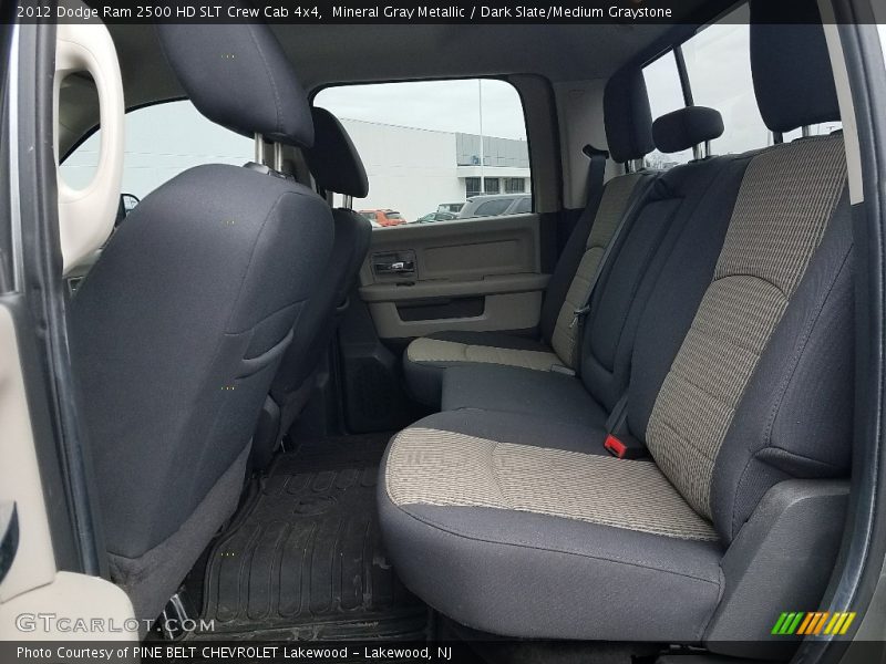 Mineral Gray Metallic / Dark Slate/Medium Graystone 2012 Dodge Ram 2500 HD SLT Crew Cab 4x4