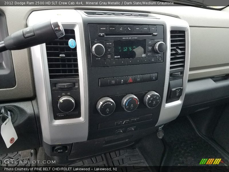 Mineral Gray Metallic / Dark Slate/Medium Graystone 2012 Dodge Ram 2500 HD SLT Crew Cab 4x4