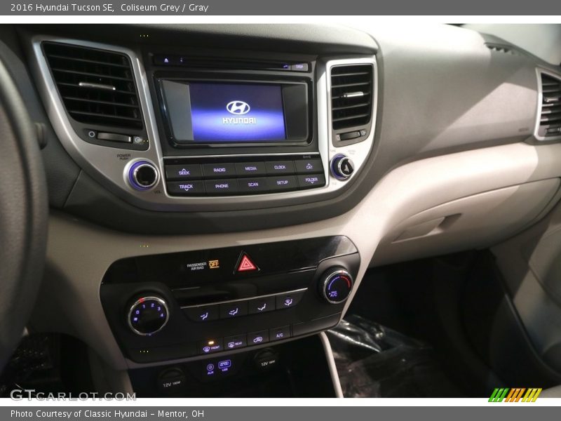 Coliseum Grey / Gray 2016 Hyundai Tucson SE