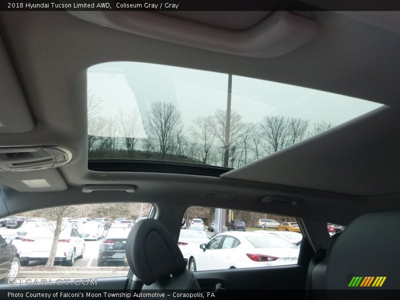 Coliseum Gray / Gray 2018 Hyundai Tucson Limited AWD