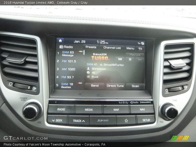 Coliseum Gray / Gray 2018 Hyundai Tucson Limited AWD