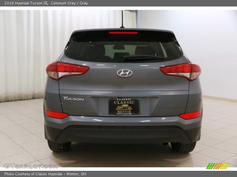 Coliseum Grey / Gray 2016 Hyundai Tucson SE