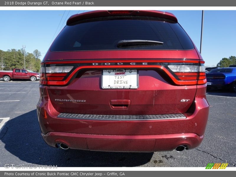 Octane Red Pearl / Black 2018 Dodge Durango GT