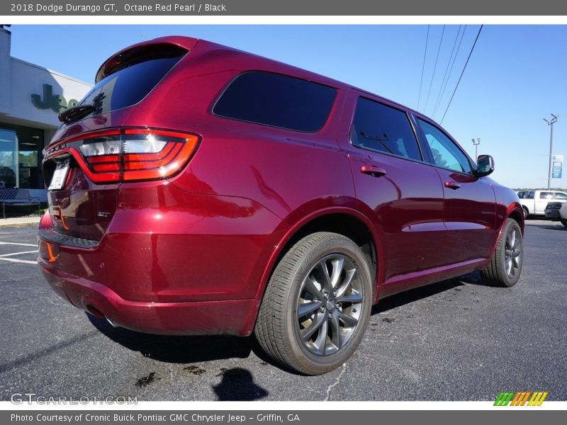 Octane Red Pearl / Black 2018 Dodge Durango GT