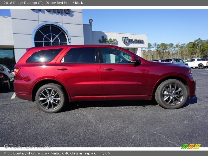 Octane Red Pearl / Black 2018 Dodge Durango GT