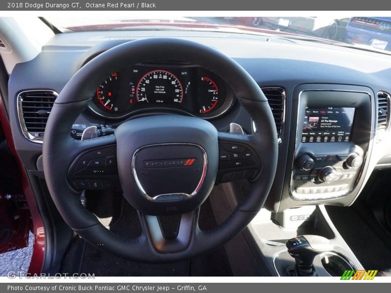 Octane Red Pearl / Black 2018 Dodge Durango GT