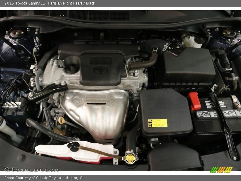 Parisian Night Pearl / Black 2015 Toyota Camry LE