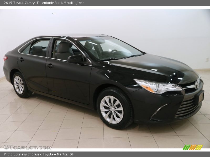 Attitude Black Metallic / Ash 2015 Toyota Camry LE