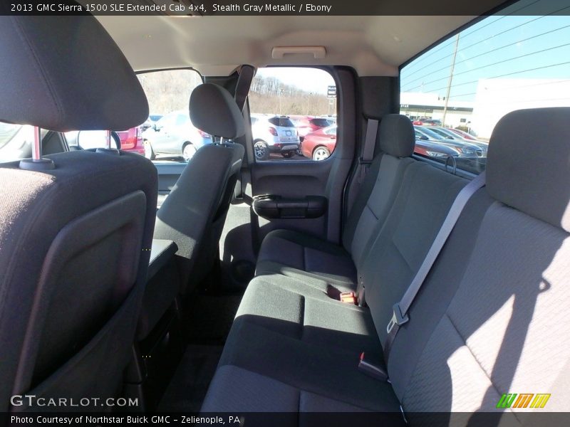 Stealth Gray Metallic / Ebony 2013 GMC Sierra 1500 SLE Extended Cab 4x4