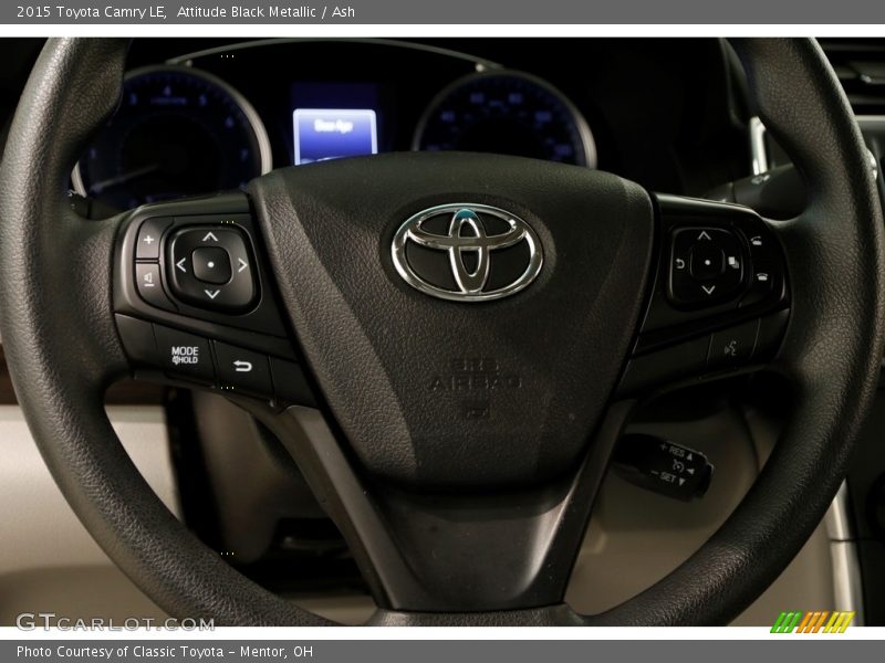 Attitude Black Metallic / Ash 2015 Toyota Camry LE