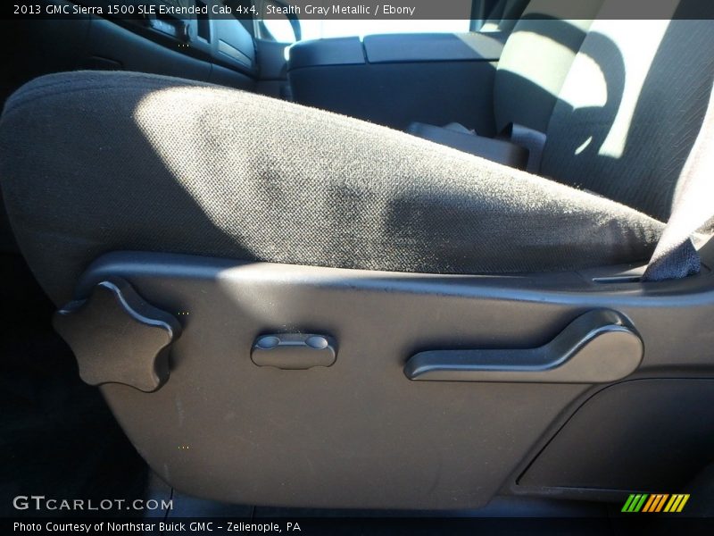 Stealth Gray Metallic / Ebony 2013 GMC Sierra 1500 SLE Extended Cab 4x4
