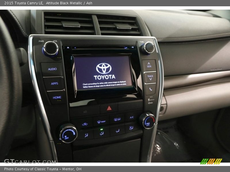 Attitude Black Metallic / Ash 2015 Toyota Camry LE