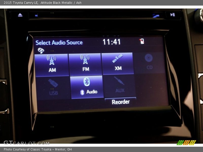 Attitude Black Metallic / Ash 2015 Toyota Camry LE