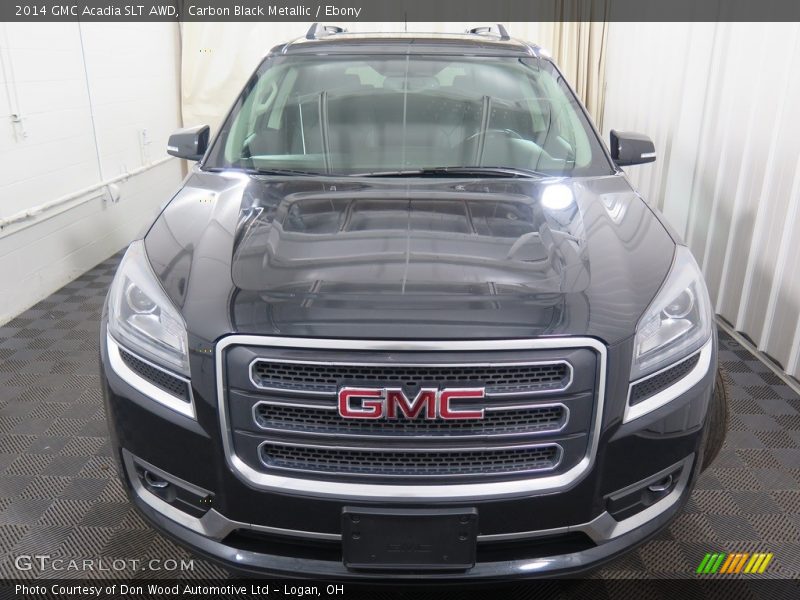 Carbon Black Metallic / Ebony 2014 GMC Acadia SLT AWD