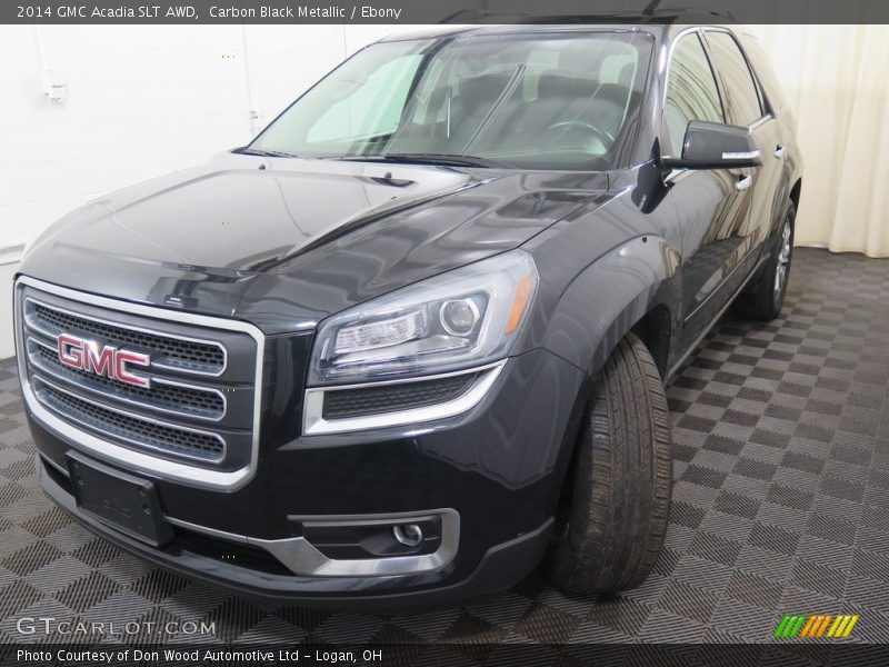 Carbon Black Metallic / Ebony 2014 GMC Acadia SLT AWD